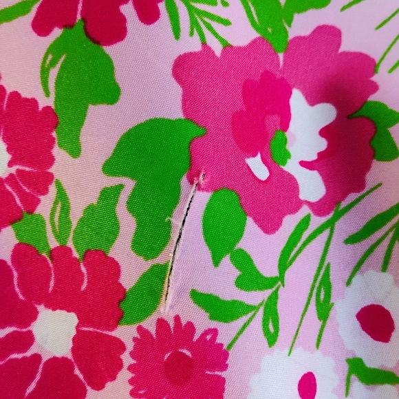 Lilly Pulitzer Cooler Tote Bag Large Pink Floral Insulated Beach Picnic Zip Up - Picture 5 of 11